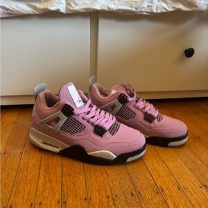 Pink and Gray Sneakers